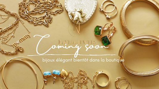 Bientôt notre collection de bijoux arrive !!!
